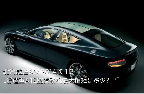 北汽威旺307 2014款 1.2L舒适型A12的发动机最大扭矩是多少？