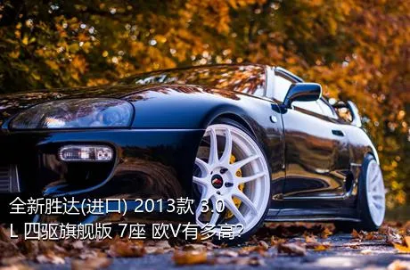 全新胜达(进口) 2013款 3.0L 四驱旗舰版 7座 欧V有多高？