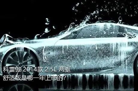 科雷傲 2014款 2.5L 两驱舒适版是哪一年上市的？