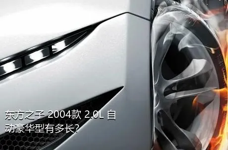 东方之子 2004款 2.0L 自动豪华型有多长？