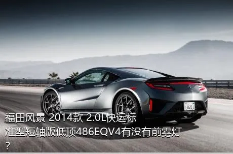 福田风景 2014款 2.0L快运标准型短轴版低顶486EQV4有没有前雾灯？