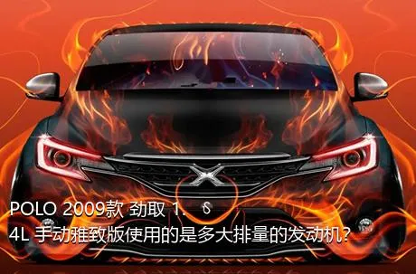 POLO 2009款 劲取 1.4L 手动雅致版使用的是多大排量的发动机？