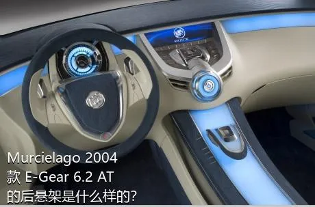 Murcielago 2004款 E-Gear 6.2 AT的后悬架是什么样的？