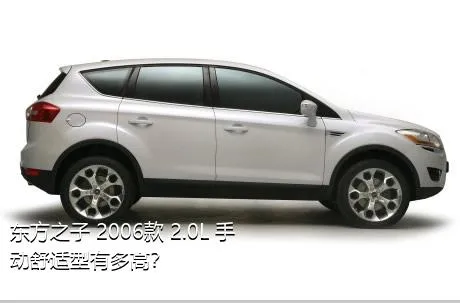 东方之子 2006款 2.0L 手动舒适型有多高？