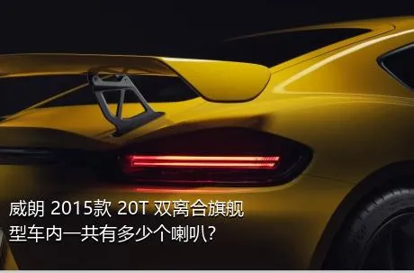 威朗 2015款 20T 双离合旗舰型车内一共有多少个喇叭？