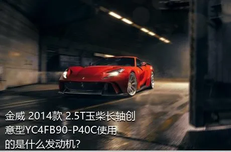 金威 2014款 2.5T玉柴长轴创意型YC4FB90-P40C使用的是什么发动机？