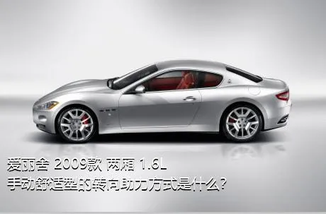 爱丽舍 2009款 两厢 1.6L 手动舒适型的转向助力方式是什么？