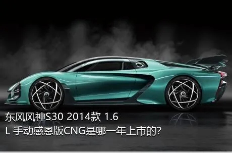 东风风神S30 2014款 1.6L 手动感恩版CNG是哪一年上市的？