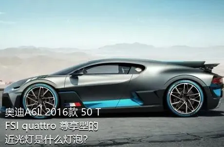 奥迪A6L 2016款 50 TFSI quattro 尊享型的近光灯是什么灯泡？