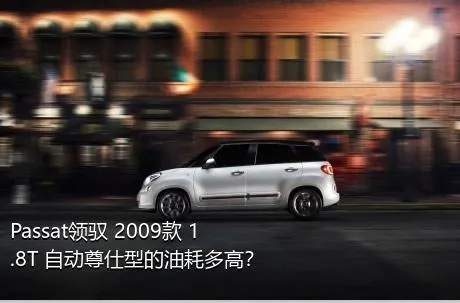 Passat领驭 2009款 1.8T 自动尊仕型的油耗多高？