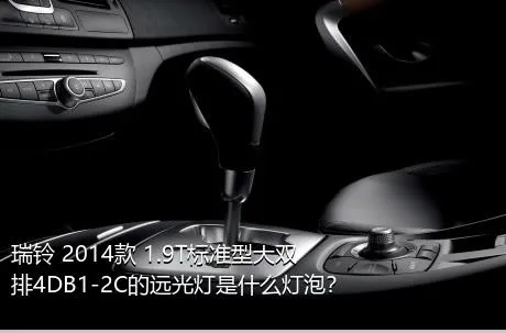 瑞铃 2014款 1.9T标准型大双排4DB1-2C的远光灯是什么灯泡？