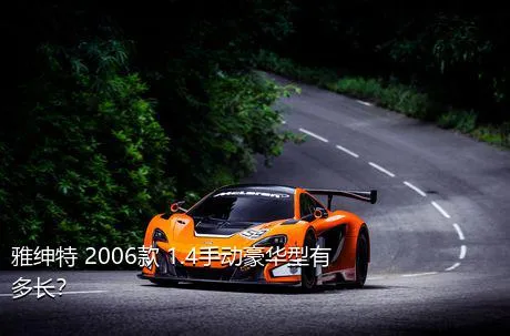 雅绅特 2006款 1.4手动豪华型有多长？