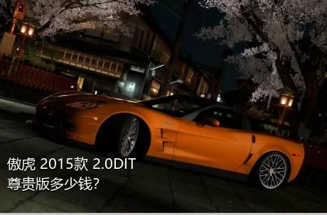 傲虎 2015款 2.0DIT 尊贵版多少钱？