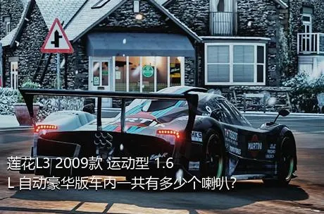 莲花L3 2009款 运动型 1.6L 自动豪华版车内一共有多少个喇叭？