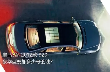 宝马3系 2012款 320i 豪华型要加多少号的油？