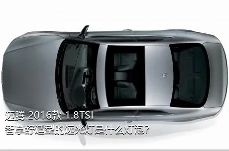 迈腾 2016款 1.8TSI 智享舒适型的远光灯是什么灯泡？