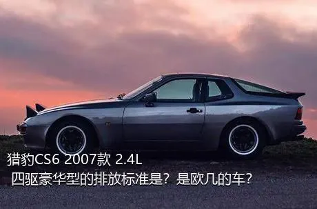 猎豹CS6 2007款 2.4L 四驱豪华型的排放标准是？是欧几的车？