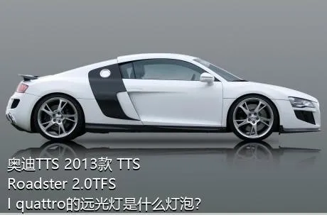 奥迪TTS 2013款 TTS Roadster 2.0TFSI quattro的远光灯是什么灯泡？