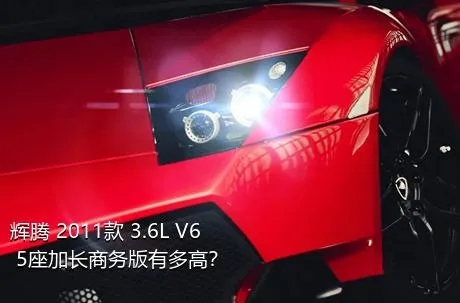 辉腾 2011款 3.6L V6 5座加长商务版有多高？