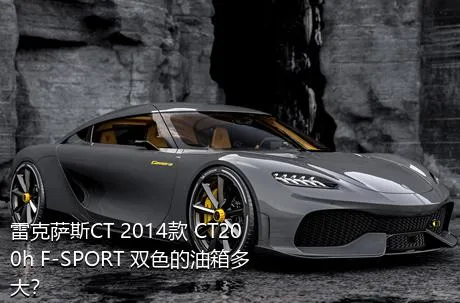 雷克萨斯CT 2014款 CT200h F-SPORT 双色的油箱多大？