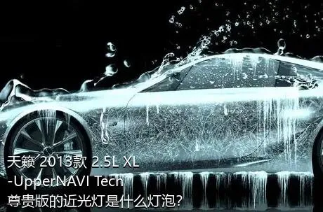 天籁 2013款 2.5L XL-UpperNAVI Tech尊贵版的近光灯是什么灯泡？