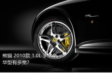 熊猫 2010款 1.0L 手动豪华型有多宽？