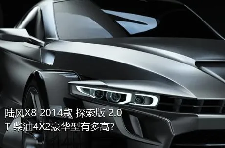 陆风X8 2014款 探索版 2.0T 柴油4X2豪华型有多高？