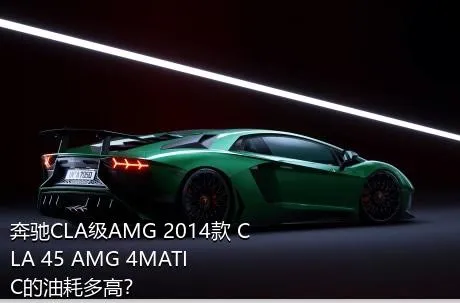 奔驰CLA级AMG 2014款 CLA 45 AMG 4MATIC的油耗多高？