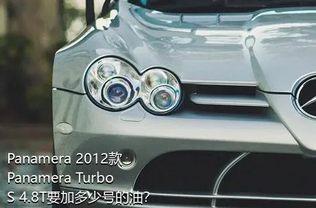 Panamera 2012款 Panamera Turbo S 4.8T要加多少号的油？