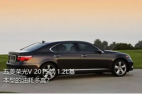 五菱荣光V 2015款 1.2L基本型的油耗多高？