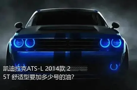 凯迪拉克ATS-L 2014款 25T 舒适型要加多少号的油？