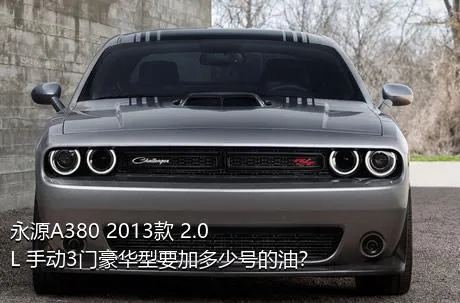 永源A380 2013款 2.0L 手动3门豪华型要加多少号的油？