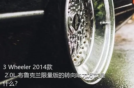 3 Wheeler 2014款 2.0L 布鲁克兰限量版的转向助力方式是什么？