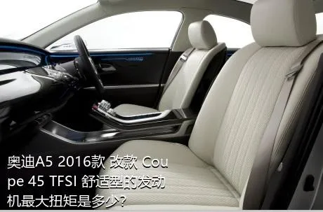 奥迪A5 2016款 改款 Coupe 45 TFSI 舒适型的发动机最大扭矩是多少？