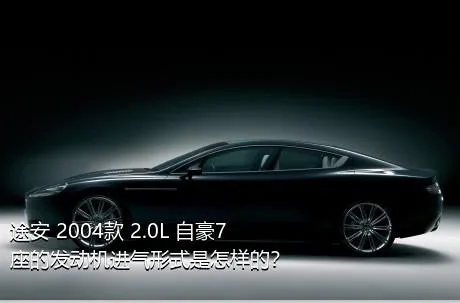 途安 2004款 2.0L 自豪7座的发动机进气形式是怎样的？