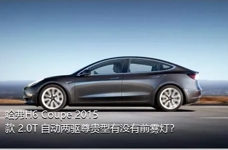 哈弗H6 Coupe 2015款 2.0T 自动两驱尊贵型有没有前雾灯？