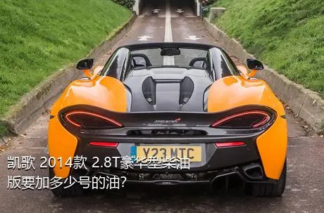 凯歌 2014款 2.8T豪华型柴油版要加多少号的油？