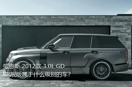 劳恩斯 2012款 3.0L GDI旗舰版属于什么级别的车？