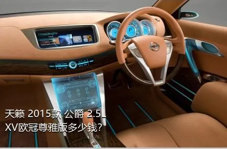 天籁 2015款 公爵 2.5L XV欧冠尊雅版多少钱？