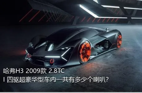 哈弗H3 2009款 2.8TCI 四驱超豪华型车内一共有多少个喇叭？