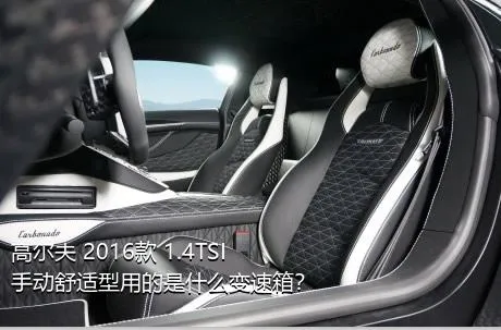 高尔夫 2016款 1.4TSI 手动舒适型用的是什么变速箱？