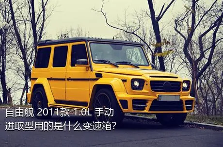 自由舰 2011款 1.0L 手动进取型用的是什么变速箱？