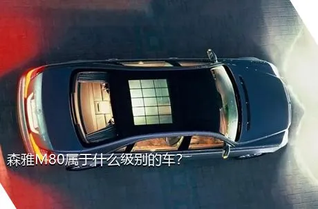 森雅M80属于什么级别的车？