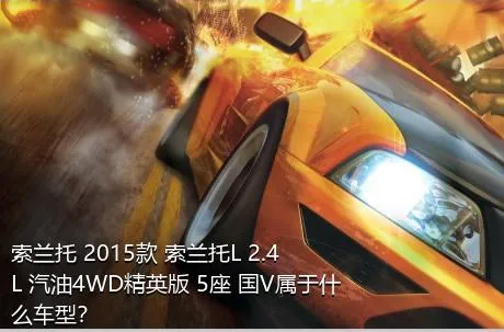 索兰托 2015款 索兰托L 2.4L 汽油4WD精英版 5座 国V属于什么车型？