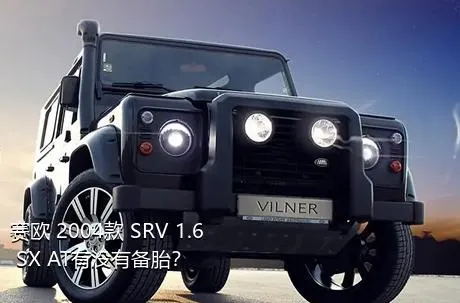 赛欧 2004款 SRV 1.6 SX AT有没有备胎？