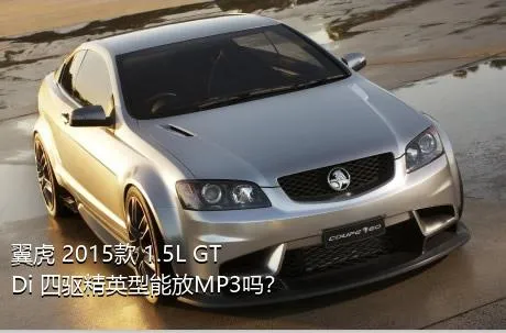 翼虎 2015款 1.5L GTDi 四驱精英型能放MP3吗？