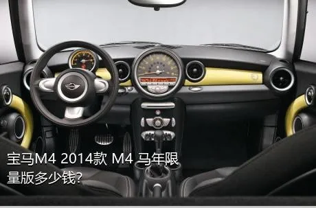 宝马M4 2014款 M4 马年限量版多少钱？