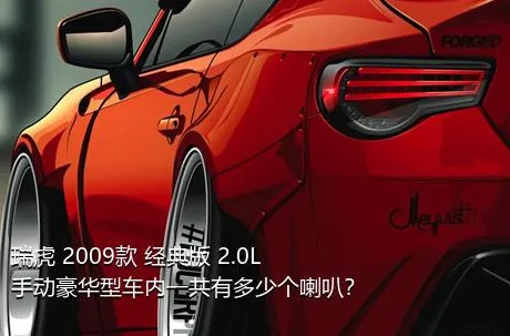 瑞虎 2009款 经典版 2.0L 手动豪华型车内一共有多少个喇叭？