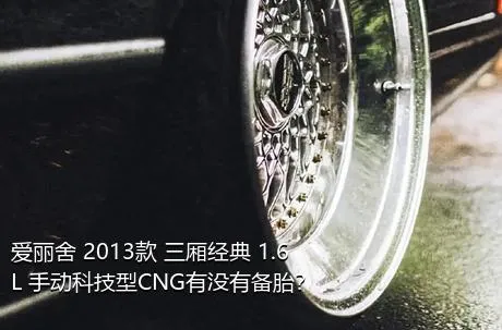 爱丽舍 2013款 三厢经典 1.6L 手动科技型CNG有没有备胎？