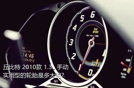 丘比特 2010款 1.3L 手动实用型的轮胎是多大的？